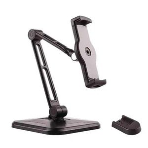 Universal tablet desk stand 
For iPad, iPad mini, iPhone 4.7”-12.9” tablets